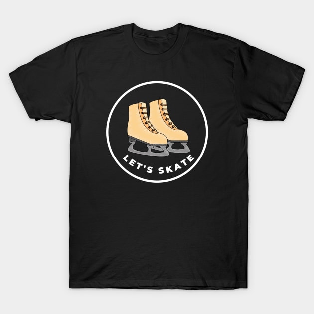 Ice Skating  83 T-Shirt by TheSeason